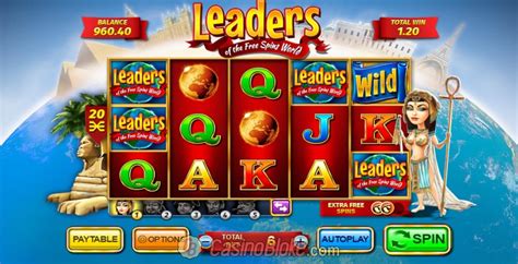Play Leaders of the Free Spins World with a great bonus..
